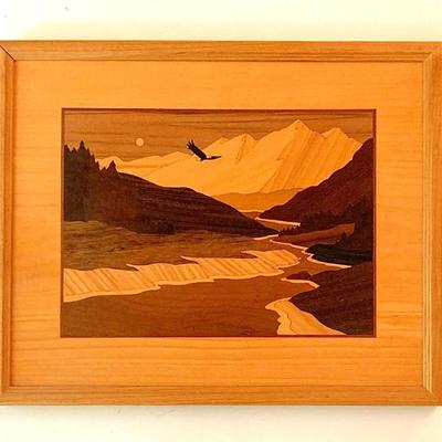 Sale Photo Thumbnail #52: Hudson River Inlay landscape
