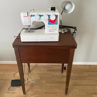Janome Model 508A and Singer Sewing Machines
