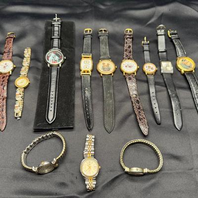 Vintage & Fashion Watch Lot | 12 Assorted Timepieces | Mixed Styles & Bands