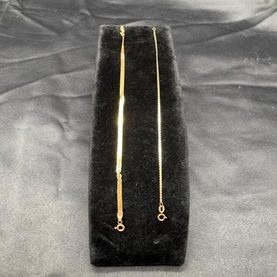 Yellow Gold 14k Bracelets | 3.44g Total Weight 