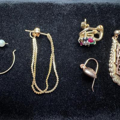 Yellow Gold 14K Earrings | 2.95g Total Weight