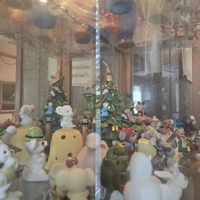 Vintage Miniatures, Figurines, S & P Shakers, Art Glass