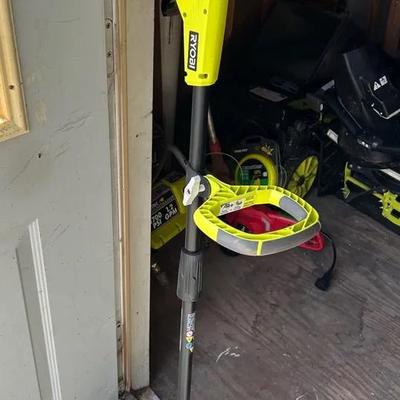 Ryobi One 18V Trimmer Edger W/ Charger And 2 18V Batteries 