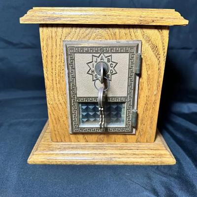 Antique  US Post Office Box Brass Door Mailbox