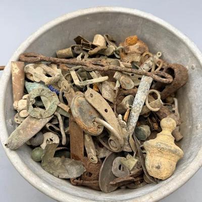 Bucket Of Dug Treasures