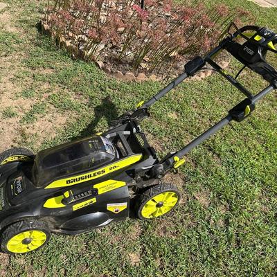 Ryobi 40V Self-Propelled 20” Battery Powered Lawnmower 