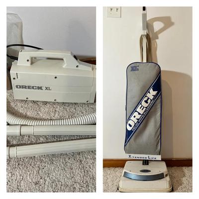 Oreck XL 2 Upright Vacuum & Oreck XL Handheld