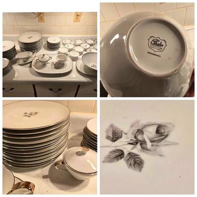 Vintage 66 Pc Estate China Remembrance Bavaria Germany 