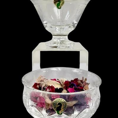 LIKE NEW Waterford Crystal And Potpourri 
