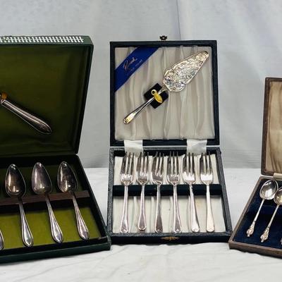 Elegant Vintage Silver-Plated Tableware Sets for Special Occasions