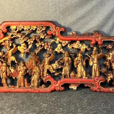 Chinese Hand Carved Wall Art
