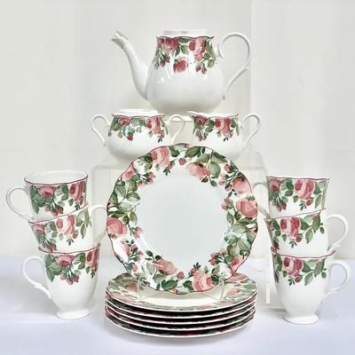 Nikko Fine Japanese Ironstone “Precious” Tea Set 
