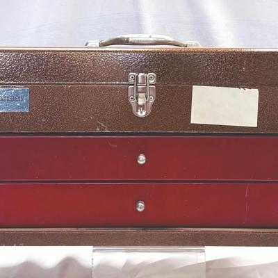 Vintage "My Buddy Tradesman" 2-Drawer Toolbox