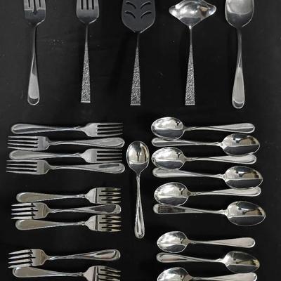 Mixed Flatware Set – Oneida USA & Cosmos Japan Stainless