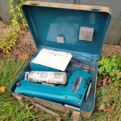 Sale Photo Thumbnail #121: Classic Makita with all metal case. $6