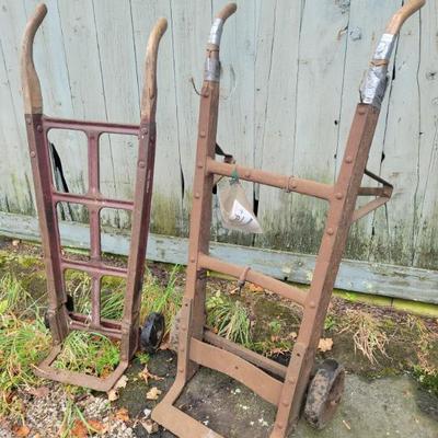 Sale Photo Thumbnail #142: $15/EA...vintage hand trucks
