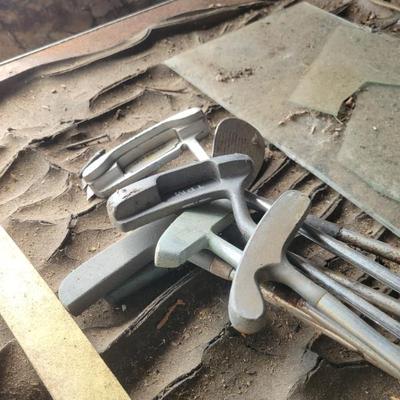 Putters galore
