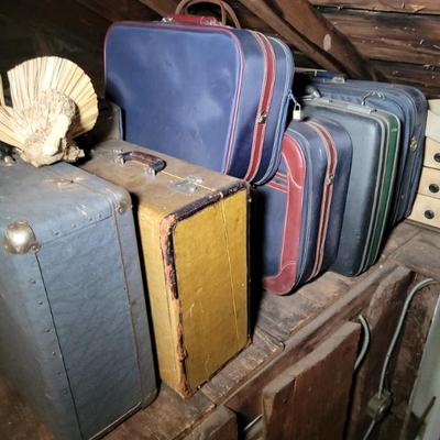 Sale Photo Thumbnail #24: Vintage suitcases...many available.