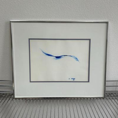 Sale Photo Thumbnail #73: Original Watercolor Painting by E. Ozawa