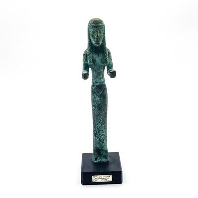 Sale Photo Thumbnail #125: Vintage Etruscan-Style Votive Bronze Figurine
