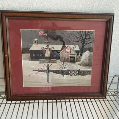 Sale Photo Thumbnail #102: Framed Charles Wysocki "Our Lady of the Sausages" Art Print