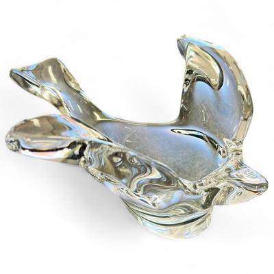 Sale Photo Thumbnail #30: Princess House Lead Crystal Dove Candy Dish