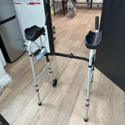 Sale Photo Thumbnail #255: OasisSpace Compact Folding Walker w/ Forearm Support