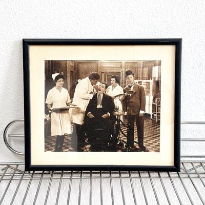 Sale Photo Thumbnail #271: Framed Vintage Photo Print – Leave ’Em Laughing (1928)