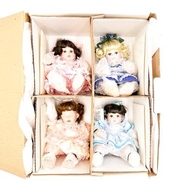 Sale Photo Thumbnail #229: Marie Osmond 1999 Fine Porcelain "Tiny Tots" Collector Dolls
