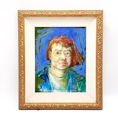 Sale Photo Thumbnail #60: "Head Study #7" Original Mixed Media Artwork by Jeff Myers