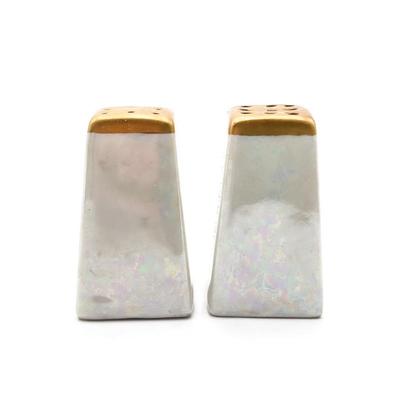 Sale Photo Thumbnail #70: Japanese-Style Lusterware Ceramic Salt and Pepper Shakers
