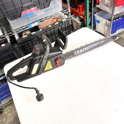 Sale Photo Thumbnail #295: Craftsman 18-Inch Electric Chain Saw