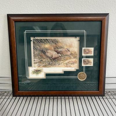 Sale Photo Thumbnail #71: "California Upland Game Bird Stamp" Limited Edition Lithograph Joe Garcia