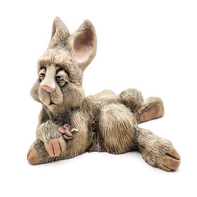 Sale Photo Thumbnail #147: D & D Studios “Frumps” Resin Rabbit Figurine – Rudy 2