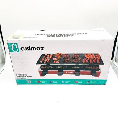 Sale Photo Thumbnail #203: Cusimax CMRG-300 8-Person Raclette Grill