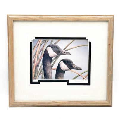 Sale Photo Thumbnail #280: Sherrie Russell Meline Limited Edition Lithograph – Profiles II: Canada Geese