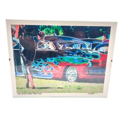 Sale Photo Thumbnail #107: Signed "Bulletproof" Hot Rod Car Show Photograph, 2003