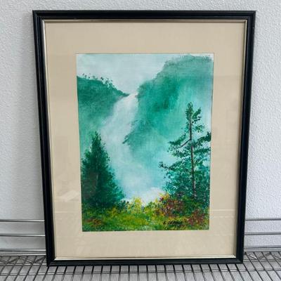 Sale Photo Thumbnail #67: Original Oil on Canvas Painting by E. Ozawa