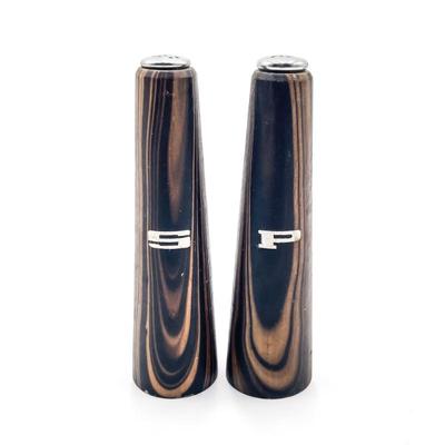 Sale Photo Thumbnail #76: Modern Wood-Turned Salt and Pepper Shakers