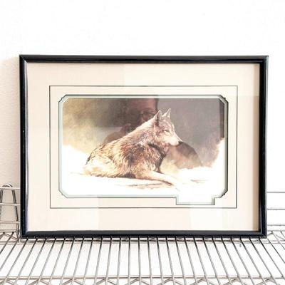 Sale Photo Thumbnail #270: Morten E. Solberg Lithograph – Female Timber Wolf Study (1991)