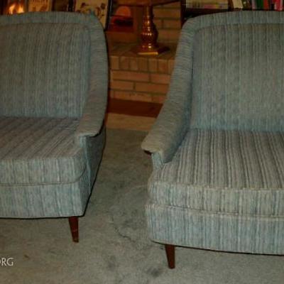 pair of Selig Monroe armchairs