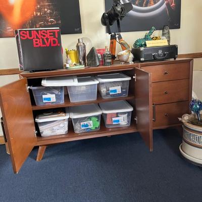 Sale Photo Thumbnail #20: Wood Credenza 58x19x30