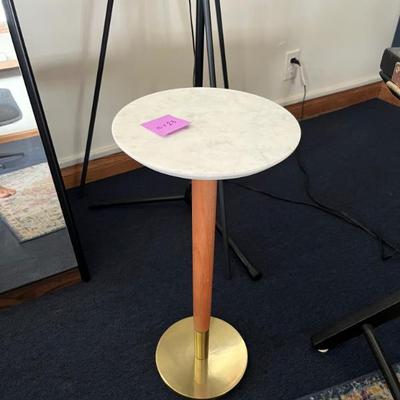Sale Photo Thumbnail #32: Marble Top Side Table (Set of 2) 10x23