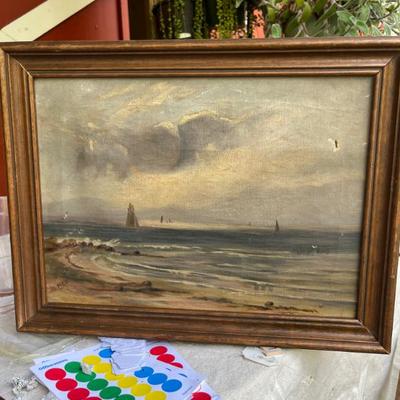 Oil on Canvas, dated 1887
