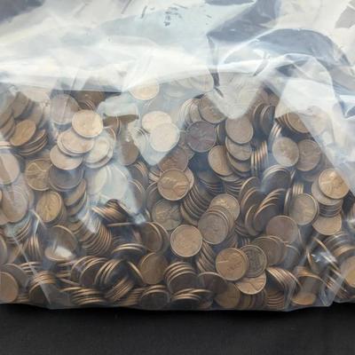 Collection of Approximately 1,500 Wheat Cents