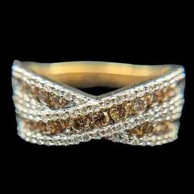 NAGL 10K Yellow Gold Diamond Ring - #1103560