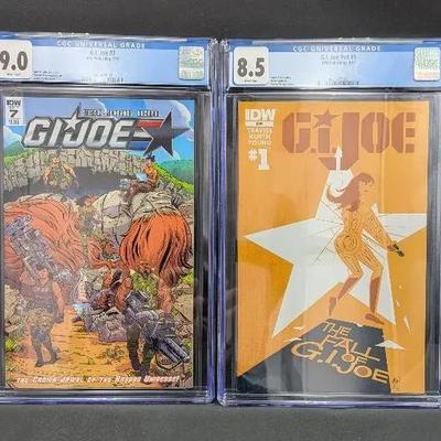 IDW G.I. Joe & CGC Graded Comics 