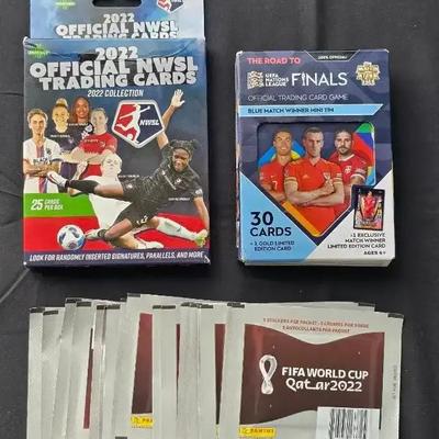 Group of Sealed/New Soccer Cards & Packs