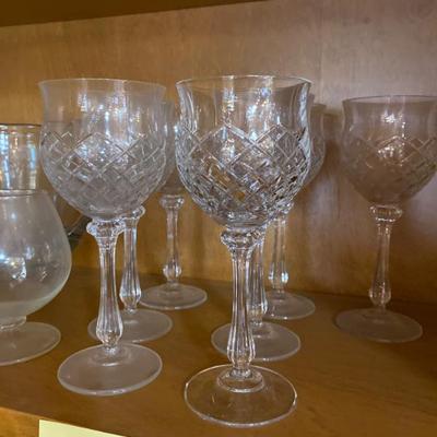 Sale Photo Thumbnail #23: Mikasa crystal glasses