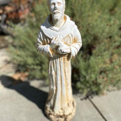 Sale Photo Thumbnail #89: St. Francis Garden Statue